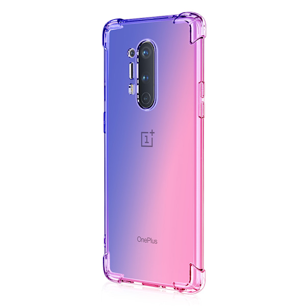 OnePlus 8 Pro - Stötdämpande Silikonskal Transparent