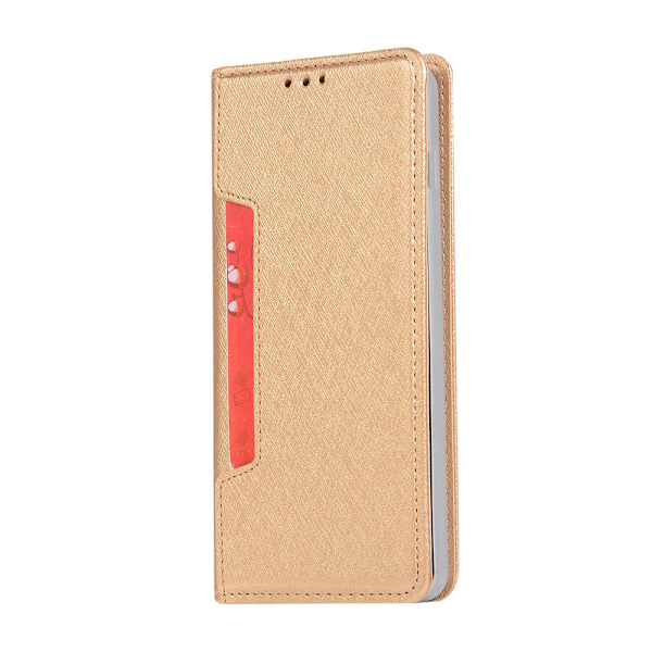 Stilsäkert Effektfullt Plånboksfodral - Samsung Galaxy S10 Guld