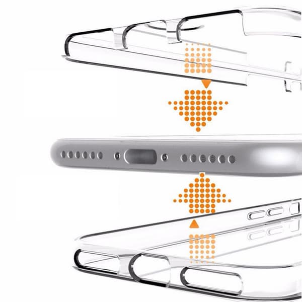 NORTH Beskyttelsescover med Touchfunktion til iPhone X/XS Blå