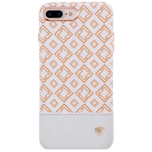 iPhone 7 PLUS - Klassiskt Exklusivt Skal från Nillkin (Läder) Ivory