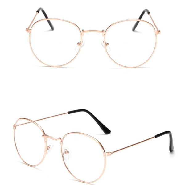 Stilfulde briller med flade linser Silver 0972 |