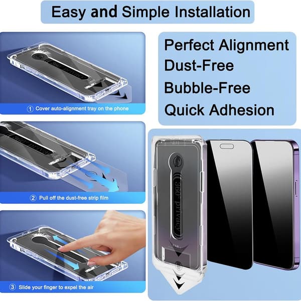 iPhone 13 Pro Max Premium Anti-Spy Glas