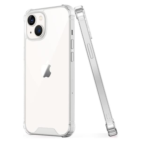 Stötdämpande Floveme Skal - iPhone 14 Plus Genomskinlig