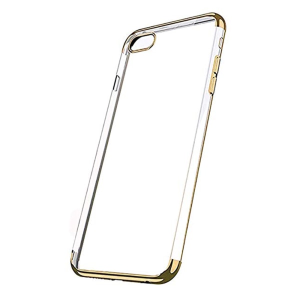 iPhone 5/5S - Silikonskal (FLOVEME) Silver