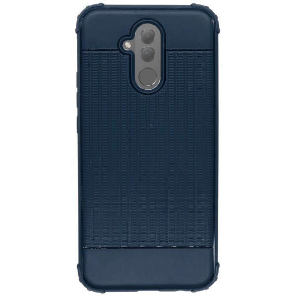 Huawei Mate 20 Lite - LEMAN Stilfuldt cover Mörkblå