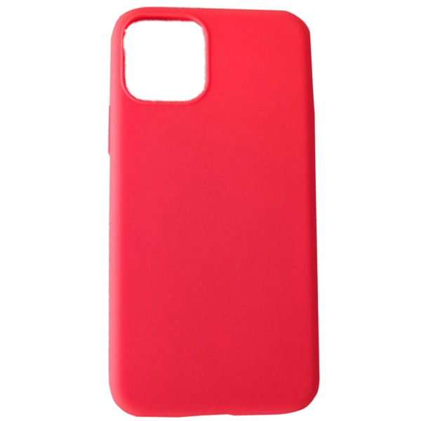 Slittåligt Mattbehandlat Silikonskal - iPhone 11 Pro Röd