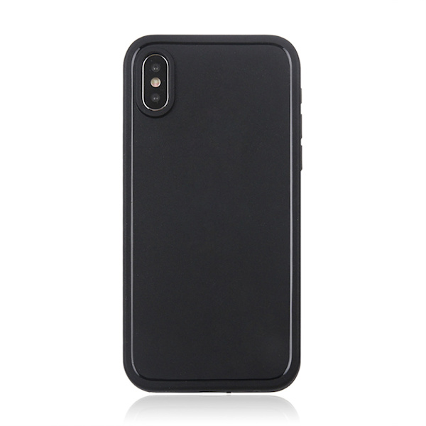 iPhone XS MAX - Robust Smart Vattentåligt Fodral (FLOVEME) Svart