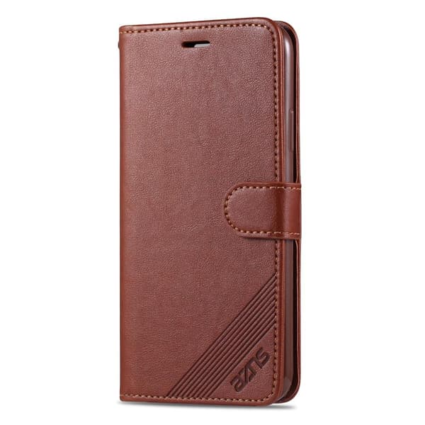 Professionellt Plånboksfodral YAZUNSHI - iPhone 12 Mini Röd