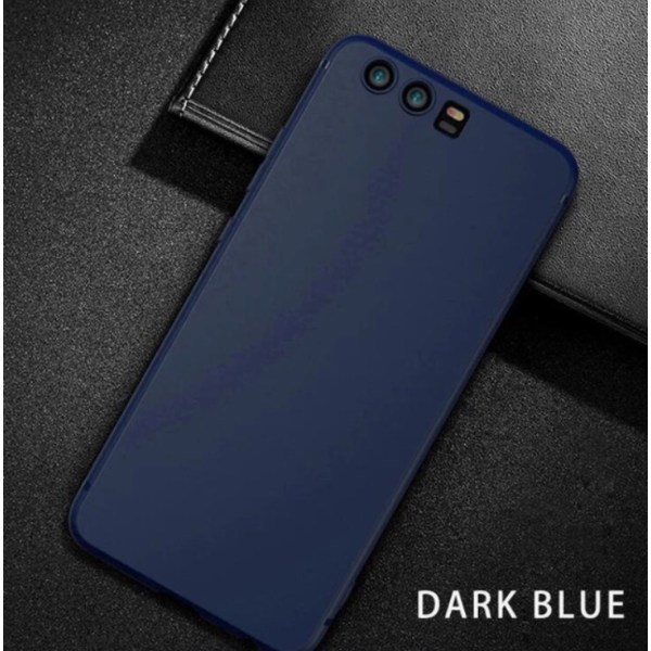 Huawei P10 PLUS - Glat silikonecover (NAKOBEE) Mörkblå