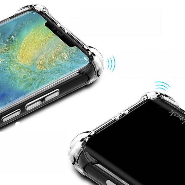 Praktiskt Silikonskal Till Huawei Mate 20 Pro Transparent