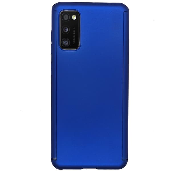 Samsung Galaxy A41 - Skyddande Dubbelskal Lila