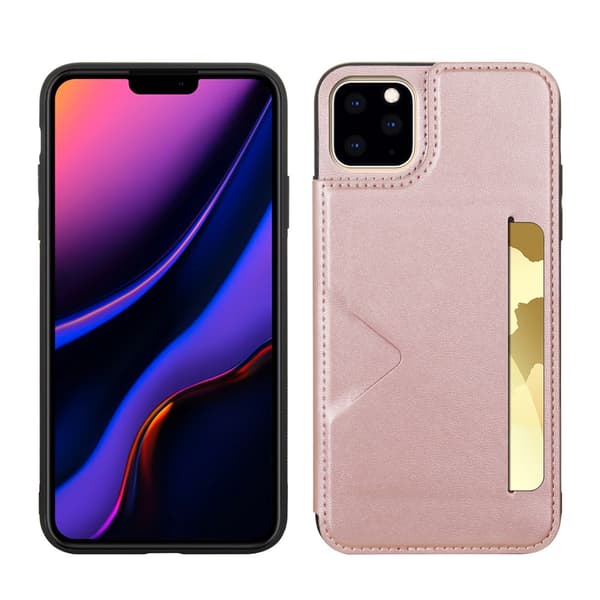 iPhone 13 Pro Max - Exklusivt Skal med Kortfack (HANMAN) Brun