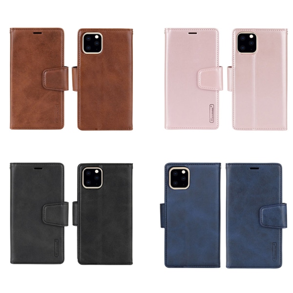 Elegant 2-i-1 lommebokdeksel HANMAN - iPhone 11 Pro Blå