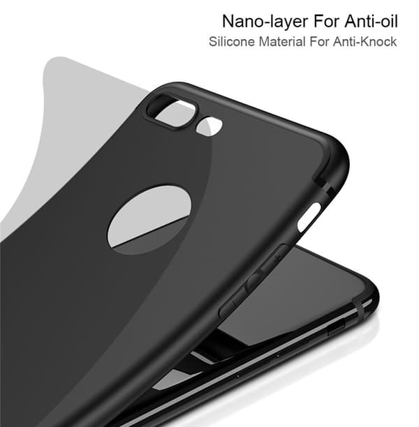iPhone 6/6S - Stilrent Matt Silikonskal från NKOBEE Transparent