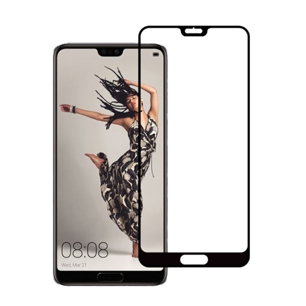 Huawei P20 - (3-PACK) MyGuard Carbon Model Skærmbeskytter (HD) Vit