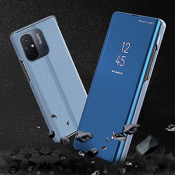 redmi 12C - Stilsäkert Smart LEMAN Fodral Svart