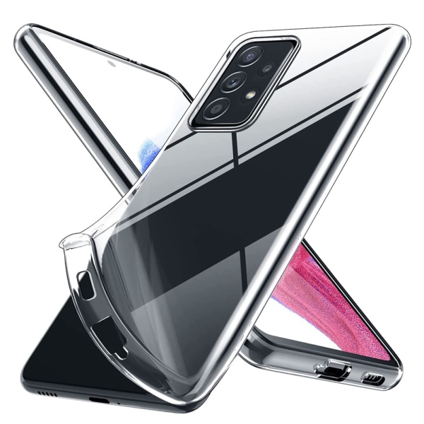 Skyddande Tunt Silikonskal - Samsung Galaxy A23 5G Genomskinlig