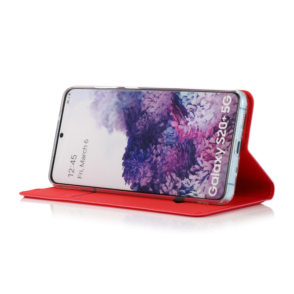 Exklusivt Plånboksfodral - Samsung Galaxy S20 Plus Roséguld