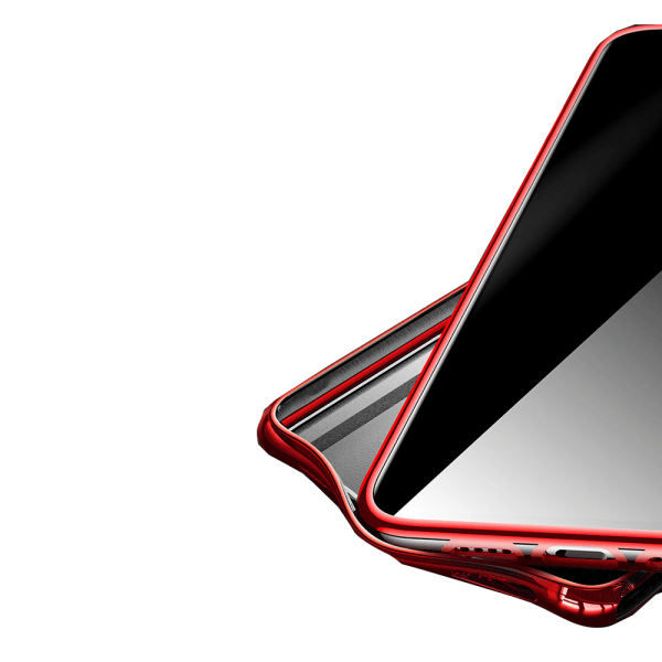 Samsung Galaxy A51 - Stødabsorberende Floveme Cover Röd