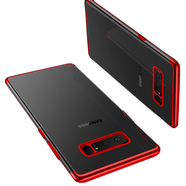 Robust Skyddsskal i Silikon - Samsung Galaxy Note 8 Röd