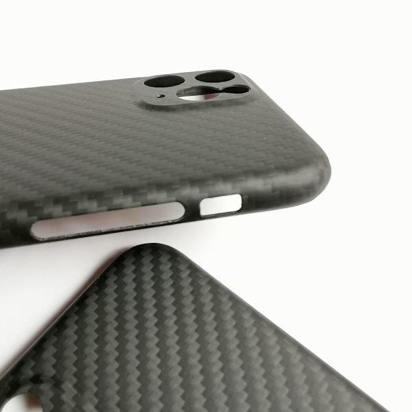 Skyddande Karbon Skal - iPhone 11 Pro Max Svart