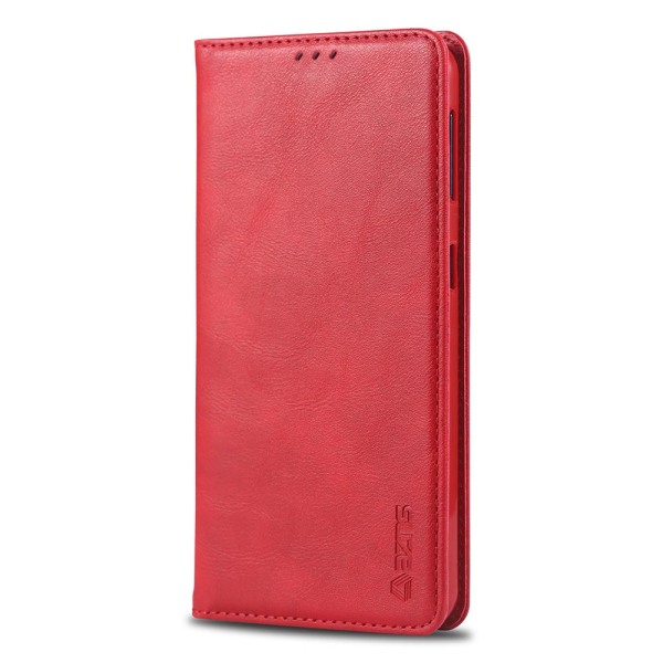 Stilfuldt Wallet etui - Samsung Galaxy A70 Röd