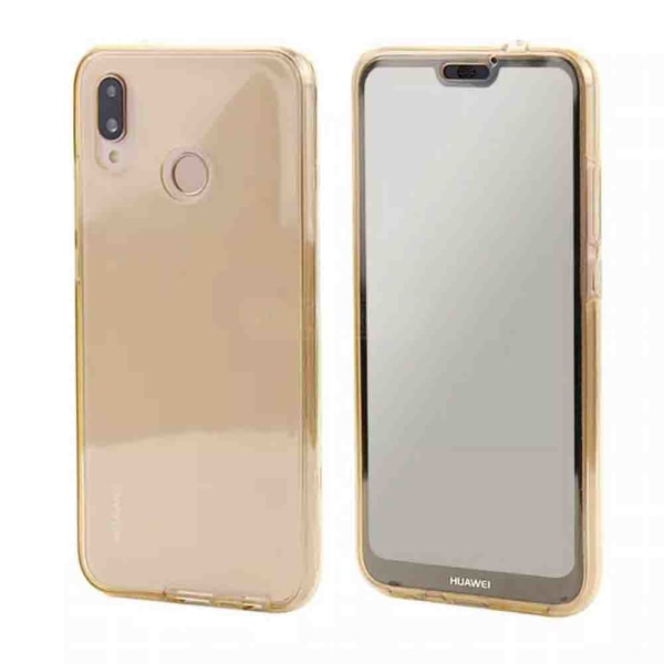 Dobbelt silikone cover Touch funktion - Huawei P Smart 2019 Rosa