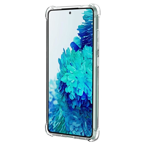 Samsung Galaxy S20 FE - Kraftfullt Floveme Skyddsskal Transparent/Genomskinlig