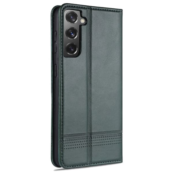 Lätt & Smidigt Plånboksfodral (AZNS) - Samsung Galaxy S21 Brun