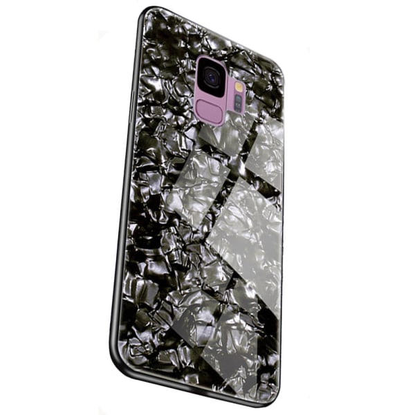 Samsung Galaxy S9 - Tyylikäs iskuja vaimentava marmorikuori Svart