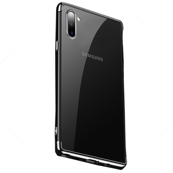 Tankevækkende silikonecover (Floveme) - Samsung Galaxy Note10 Silver