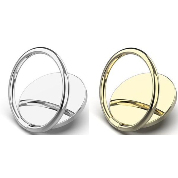 Glat 360 ringholder Silver