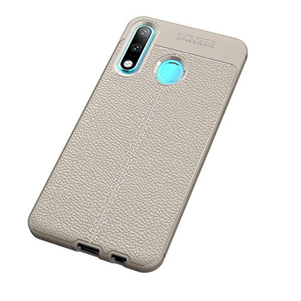 Kraftfullt Praktiskt Silikonskal - Huawei P30 Lite Mörkblå