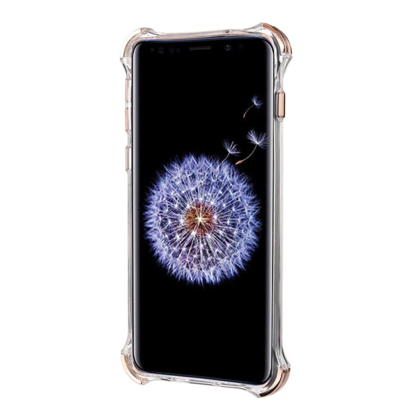 Støtdempende deksel med ringholder - Samsung Galaxy S9 Röd