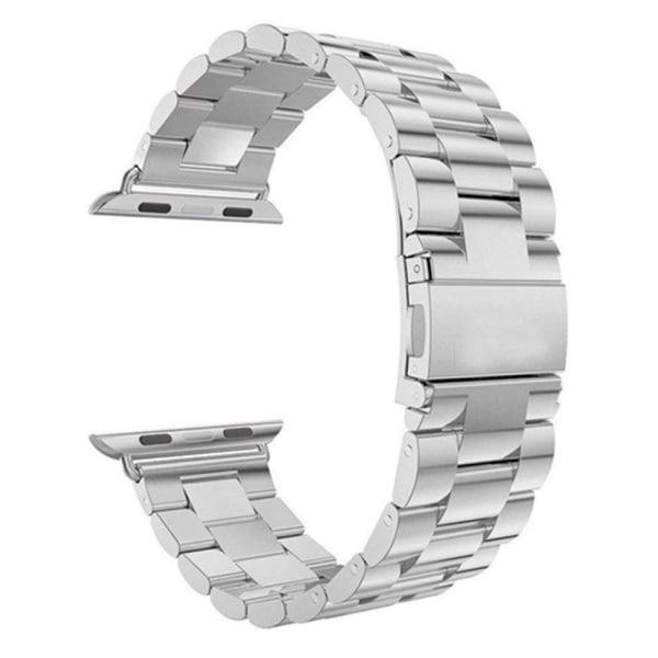 Apple Watch 44mm (4) - Infiland-Classic Links i stål Silver/Svart
