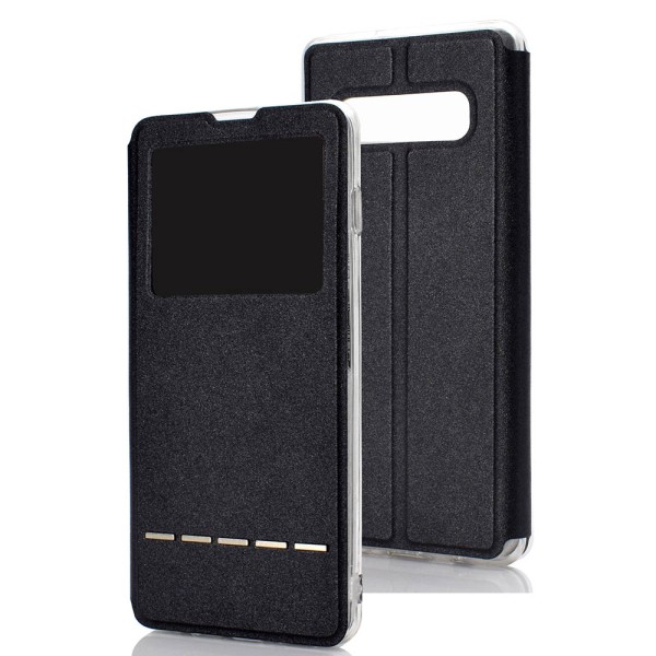 Tyylikäs Smart Case - Samsung Galaxy S10 Svart