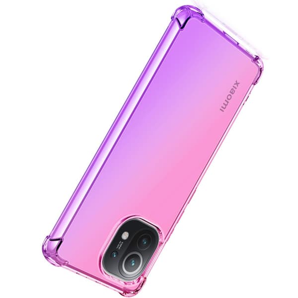 Stilrent Stötdämpande Skal - Xiaomi Mi 11 Blå/Rosa
