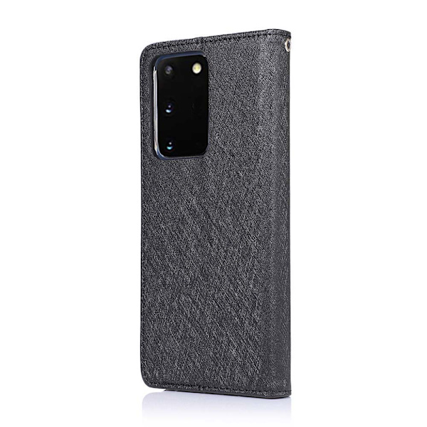 Stilsäkert Kraftfullt Plånboksfodral - Samsung Galaxy S20 Guld