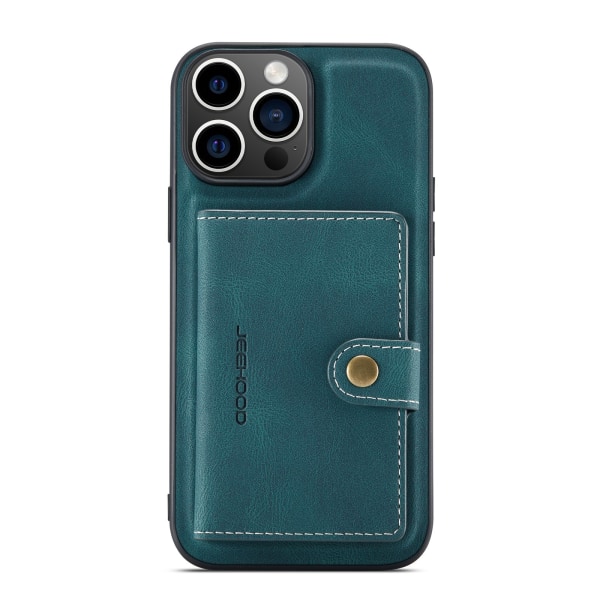 iPhone 15 pro - Praktiskt och Snyggt Plånboksskal Green