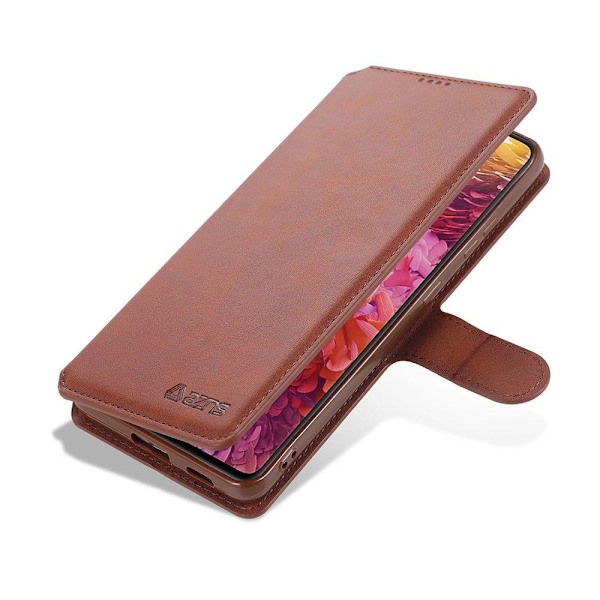 Stilfuldt pung etui - Samsung Galaxy S21 Ultra Svart