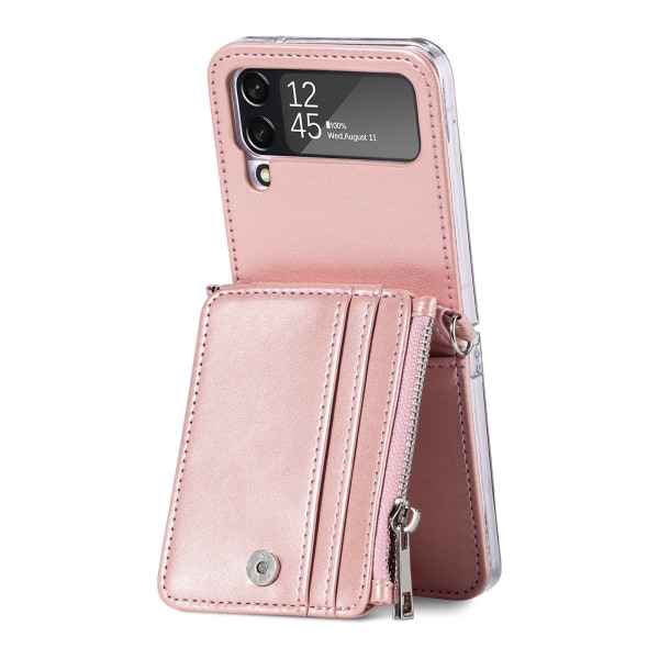 Mobilcover med Kortlomme - Samsung Galaxy Z Flip 3 Lila