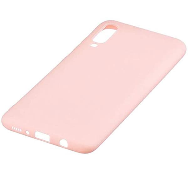 Stötdämpande Silikonskal Nkobee - Samsung Galaxy A70 Vit