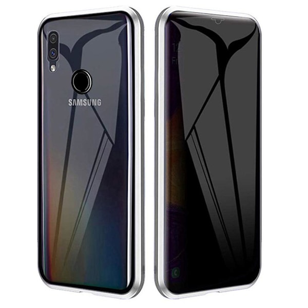 Stilsäkert Dubbelt Magnetiskt Skal - Samsung Galaxy A20E Blå