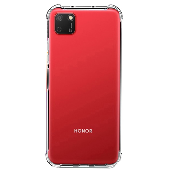 Suojaava tyylikäs silikonikuori - Huawei Y5p Blå/Rosa