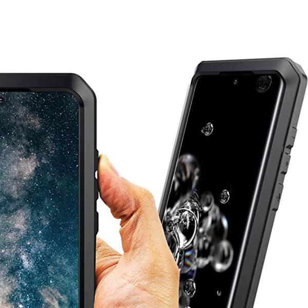 Samsung Galaxy S20 Ultra - Stilig støtsikker deksel Silver