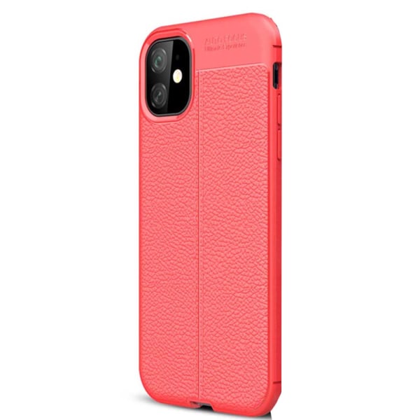 Skyddande Silikonskal AUTO FOCUS - iPhone 11 Röd