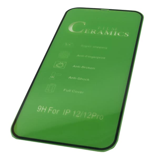3-PACK Keramiskt Skärmskydd HD 0,3mm iPhone 12 Pro Transparent