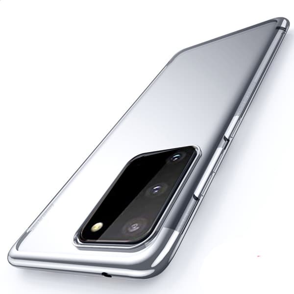 Stødabsorberende Silikone Cover Floveme - Samsung Galaxy S20 Svart