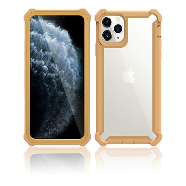 Elegant cover (tykke hjørner) - iPhone 11 Pro Max Guld