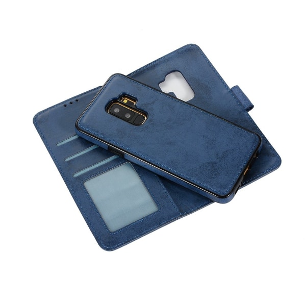 Gjennomtenkt lommebokdeksel fra LEMAN til Samsung Galaxy S9+ Lila